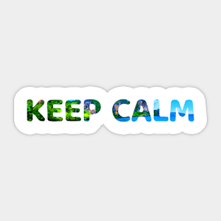 Keep Calm Sticker